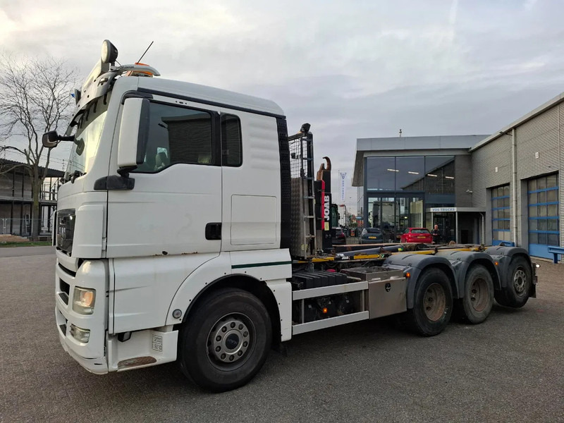 MAN TGX35.480 / LIFT+LENKACHSE / ONLY:392634 KM / JOAB HOOK / AIRCO / FRIDGE / AUTOMATIC / EURO-5 / 2012 - Lastbil med wirehejs: billede 2 MAN TGX35.480 / LIFT+LENKACHSE / ONLY:392634 KM / JOAB HOOK / AIRCO / FRIDGE / AUTOMATIC / EURO-5 / 2012 - Lastbil med wirehejs: billede 2