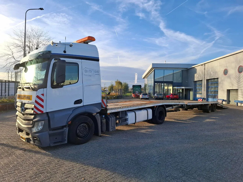 Mercedes-Benz Actros 1842 / NL TRUCK / CAR CARRIER COMBINATION / 1XWINCH / FRANZ MERSCH / GALVANIZED / SMART TACHO / AUTOMATIC / EURO-5 / 2012 - Biltransportør lastbil: billede 1 Mercedes-Benz Actros 1842 / NL TRUCK / CAR CARRIER COMBINATION / 1XWINCH / FRANZ MERSCH / GALVANIZED / SMART TACHO / AUTOMATIC / EURO-5 / 2012 - Biltransportør lastbil: billede 1