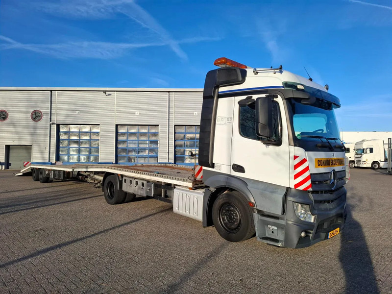 Mercedes-Benz Actros 1842 / NL TRUCK / CAR CARRIER COMBINATION / 1XWINCH / FRANZ MERSCH / GALVANIZED / SMART TACHO / AUTOMATIC / EURO-5 / 2012 - Biltransportør lastbil: billede 2 Mercedes-Benz Actros 1842 / NL TRUCK / CAR CARRIER COMBINATION / 1XWINCH / FRANZ MERSCH / GALVANIZED / SMART TACHO / AUTOMATIC / EURO-5 / 2012 - Biltransportør lastbil: billede 2
