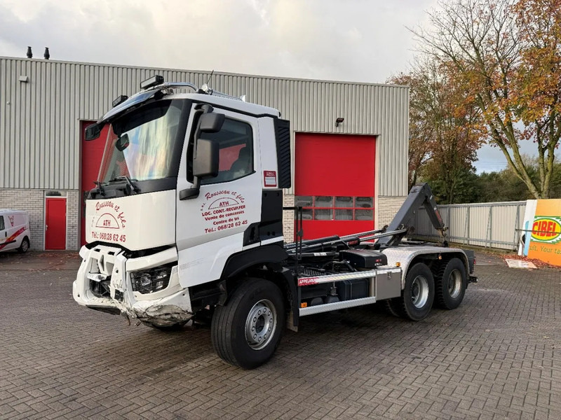 Renault C480 / ENGINE RUNNING / 6X4 / HIAB 21TON HOOKLIFT / ONLY:146334 KM / AUTOMATIC / EURO-6 / 2020 - Lastbil kroghejs: billede 2 Renault C480 / ENGINE RUNNING / 6X4 / HIAB 21TON HOOKLIFT / ONLY:146334 KM / AUTOMATIC / EURO-6 / 2020 - Lastbil kroghejs: billede 2