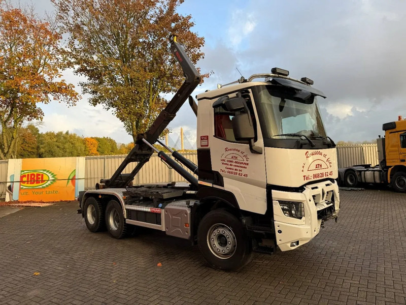 Renault C480 / ENGINE RUNNING / 6X4 / HIAB 21TON HOOKLIFT / ONLY:146334 KM / AUTOMATIC / EURO-6 / 2020 - Lastbil kroghejs: billede 3 Renault C480 / ENGINE RUNNING / 6X4 / HIAB 21TON HOOKLIFT / ONLY:146334 KM / AUTOMATIC / EURO-6 / 2020 - Lastbil kroghejs: billede 3