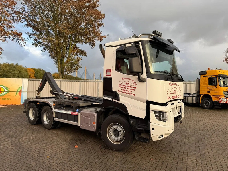 Renault C480 / ENGINE RUNNING / 6X4 / HIAB 21TON HOOKLIFT / ONLY:146334 KM / AUTOMATIC / EURO-6 / 2020 - Lastbil kroghejs: billede 4 Renault C480 / ENGINE RUNNING / 6X4 / HIAB 21TON HOOKLIFT / ONLY:146334 KM / AUTOMATIC / EURO-6 / 2020 - Lastbil kroghejs: billede 4