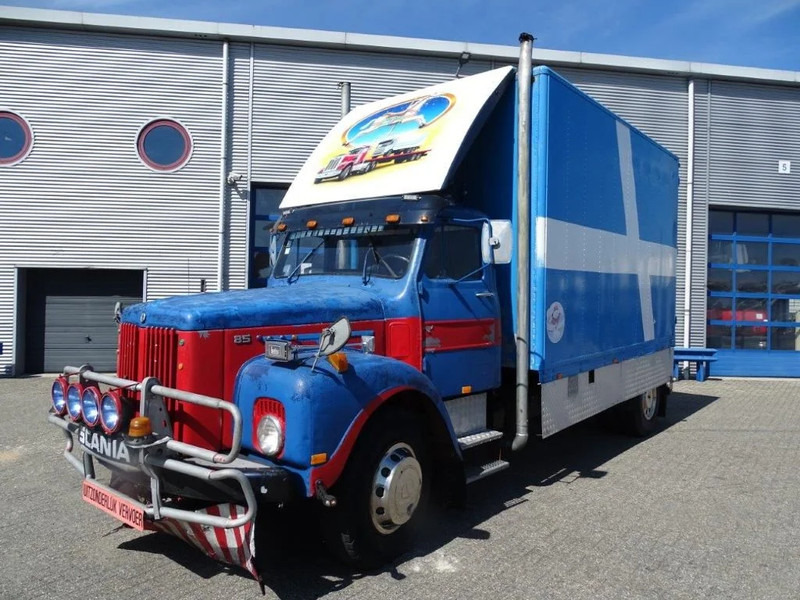 Scania L85.50 / 4X2 / FULL STEEL / EURO-0 / 1970 - Lastbil varevogn: billede 1 Scania L85.50 / 4X2 / FULL STEEL / EURO-0 / 1970 - Lastbil varevogn: billede 1