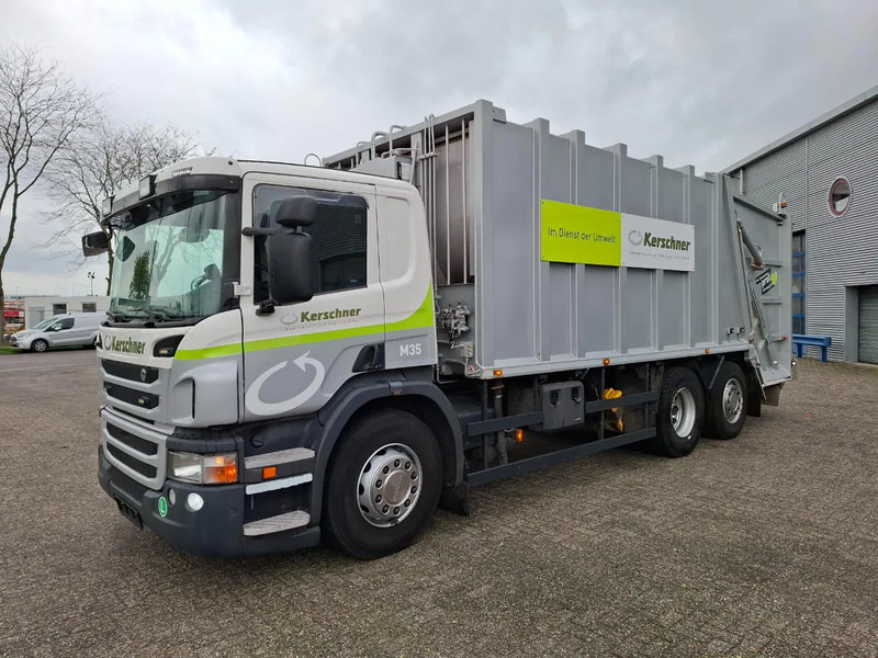Scania P360 / RETARDER / ONLY:234640 KM / LENKACHSE / AIRCO / WORKING GARBAGE TRUCK / AUTOMATIC / EURO-5 / 2013 - Affaldsmaskine: billede 1 Scania P360 / RETARDER / ONLY:234640 KM / LENKACHSE / AIRCO / WORKING GARBAGE TRUCK / AUTOMATIC / EURO-5 / 2013 - Affaldsmaskine: billede 1