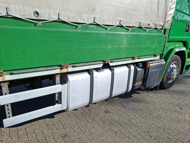 Lastbil med presenning Scania R410 / GERMAN TRUCK / RETARDER / LIFT+LENKACHSE / SLIDING ROOF / SMART TACHO / PARK AIRCO / NAVI / LWDS / AUTOMATIC / EURO-6 / 2: billede 11