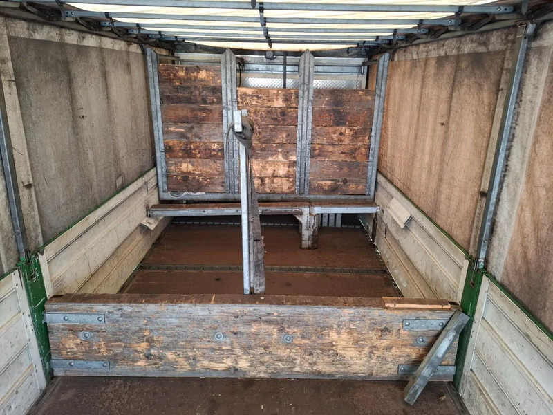 Lastbil med presenning Scania R410 / GERMAN TRUCK / RETARDER / LIFT+LENKACHSE / SLIDING ROOF / SMART TACHO / PARK AIRCO / NAVI / LWDS / AUTOMATIC / EURO-6 / 2: billede 14