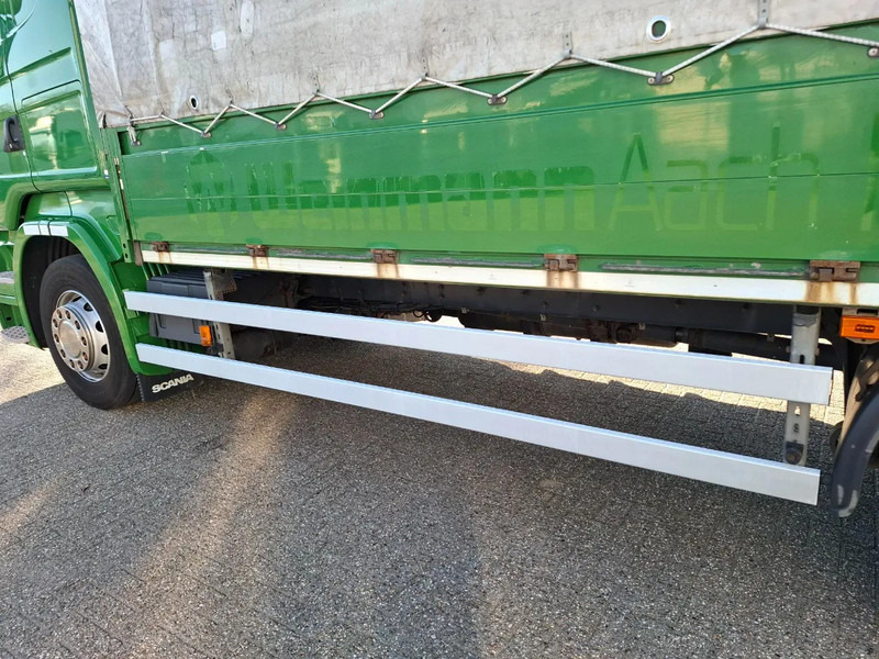 Lastbil med presenning Scania R410 / GERMAN TRUCK / RETARDER / LIFT+LENKACHSE / SLIDING ROOF / SMART TACHO / PARK AIRCO / NAVI / LWDS / AUTOMATIC / EURO-6 / 2: billede 10