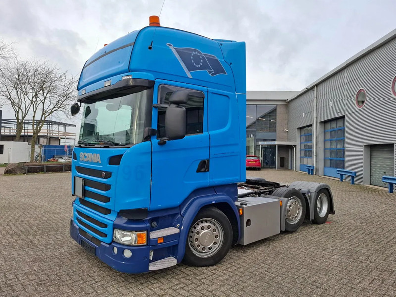 Scania R450 / RETARDER / LIFT+LENKACHSE / GERMAN TRUCK / MEGA / FIFTH WHEEL HEIGHT:100CM / PARK-AIRCO / LWDS / EURO-6 / 2016 - Trækker: billede 1 Scania R450 / RETARDER / LIFT+LENKACHSE / GERMAN TRUCK / MEGA / FIFTH WHEEL HEIGHT:100CM / PARK-AIRCO / LWDS / EURO-6 / 2016 - Trækker: billede 1