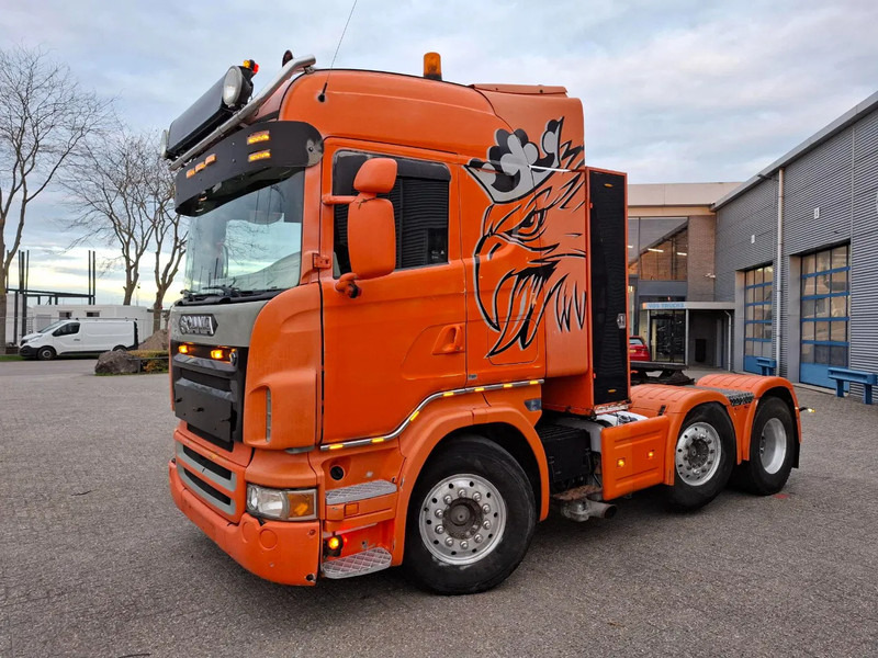 Scania R480 / HYDRAULICS / DOUBLE TANK / LIFT+LENKACHSE / 746830 KM / ALCOA / LEATHER / EURO-4 / 2007 - Trækker: billede 1 Scania R480 / HYDRAULICS / DOUBLE TANK / LIFT+LENKACHSE / 746830 KM / ALCOA / LEATHER / EURO-4 / 2007 - Trækker: billede 1