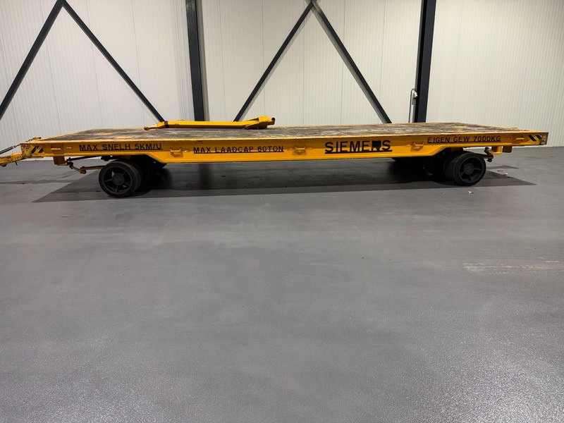 Buiscar Industrial Drawbar Trailer 60 Tons 4-8 - Ladtrailer: billede 2 Buiscar Industrial Drawbar Trailer 60 Tons 4-8 - Ladtrailer: billede 2