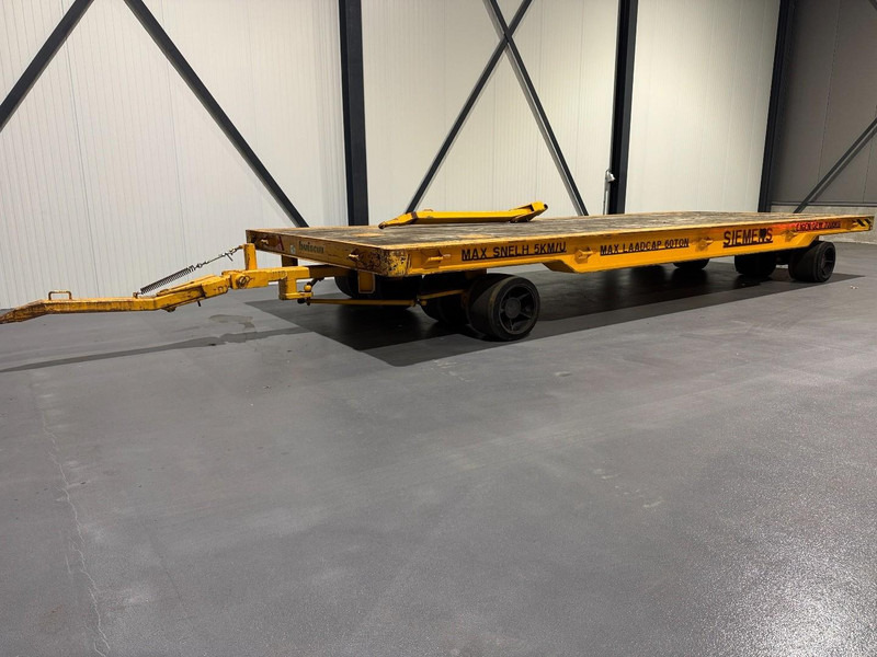 Buiscar Industrial Drawbar Trailer 60 Tons 4-8 - Ladtrailer: billede 1 Buiscar Industrial Drawbar Trailer 60 Tons 4-8 - Ladtrailer: billede 1