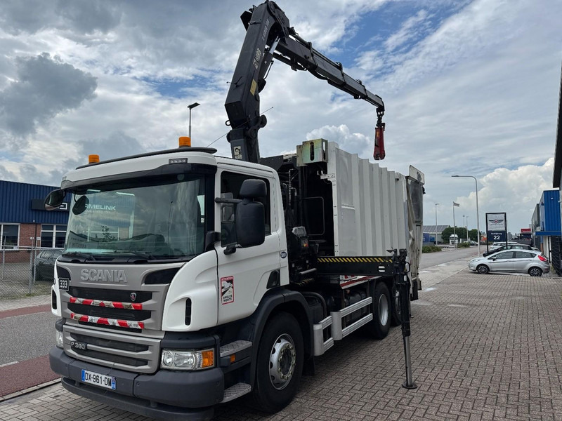 Scania P360 6x2, HIAB 188 E-3, SEMAT Evolupac - Affaldsmaskine: billede 5 Scania P360 6x2, HIAB 188 E-3, SEMAT Evolupac - Affaldsmaskine: billede 5