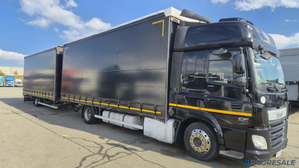 DAF CF 370 FA EURO 6 velkoobjemová souprava - prodejné jen s přívěsem GNIOTPOL P0478Z - cena je za celou soupravu - Lastbil med presenning: billede 1 DAF CF 370 FA EURO 6 velkoobjemová souprava - prodejné jen s přívěsem GNIOTPOL P0478Z - cena je za celou soupravu - Lastbil med presenning: billede 1