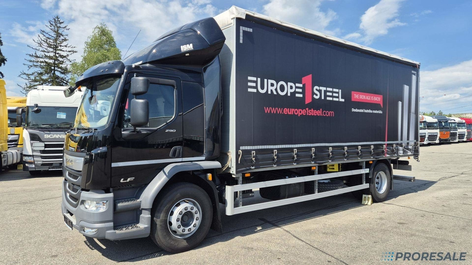 DAF LF 290 FA Sleeper Cab EURO 6 - valník s plachtou - Lastbil med presenning: billede 2 DAF LF 290 FA Sleeper Cab EURO 6 - valník s plachtou - Lastbil med presenning: billede 2