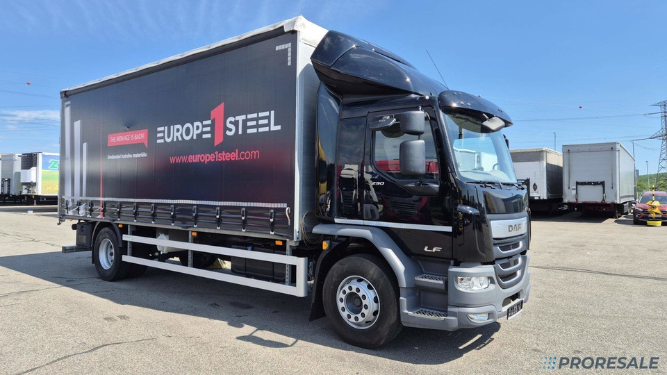 DAF LF 290 FA Sleeper Cab EURO 6 - valník s plachtou - Lastbil med presenning: billede 1 DAF LF 290 FA Sleeper Cab EURO 6 - valník s plachtou - Lastbil med presenning: billede 1