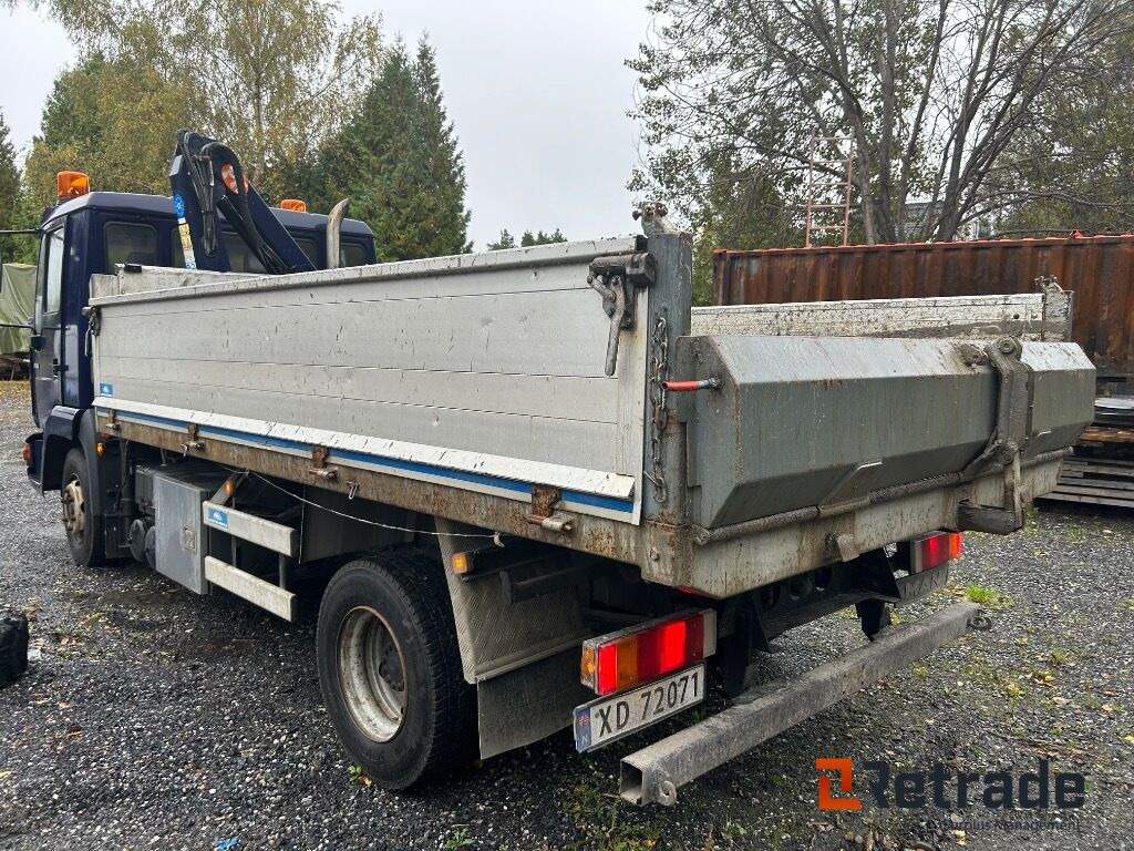 2000 Tippbil med kran og plan MAN 12.224LC. EU-Godkjent - Tipvogn lastbil, Lastbil med kran: billede 5 2000 Tippbil med kran og plan MAN 12.224LC. EU-Godkjent - Tipvogn lastbil, Lastbil med kran: billede 5