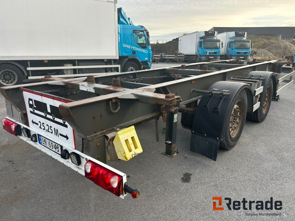 2014 Container henger F.A.G EU-Godkjent - Containerbil/ Veksellad påhængsvogn: billede 3 2014 Container henger F.A.G EU-Godkjent - Containerbil/ Veksellad påhængsvogn: billede 3