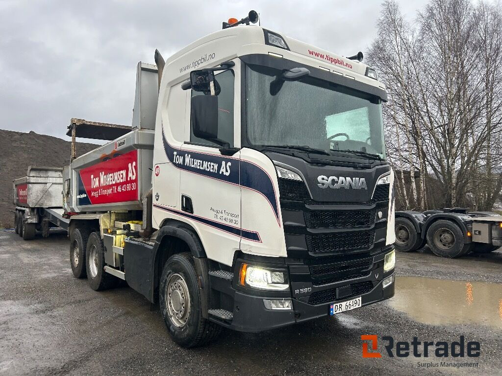 2019 Tippbil SCANIA R 580 6x2 EU-Godkjent - Tipvogn lastbil: billede 3 2019 Tippbil SCANIA R 580 6x2 EU-Godkjent - Tipvogn lastbil: billede 3