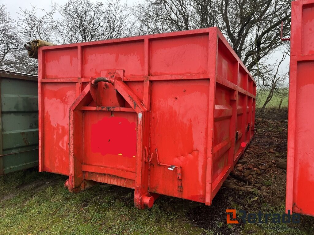 Container Container Høje sider Rød - Bygningsudstyr: billede 1 Container Container Høje sider Rød - Bygningsudstyr: billede 1