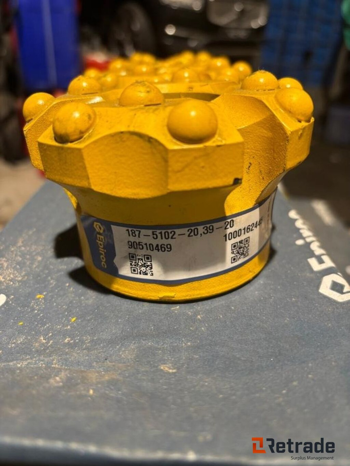 Diverse utstyr Epiroc for tunnelboring / Epiroc rock drilling tools - Tunnelboremaskine: billede 2 Diverse utstyr Epiroc for tunnelboring / Epiroc rock drilling tools - Tunnelboremaskine: billede 2