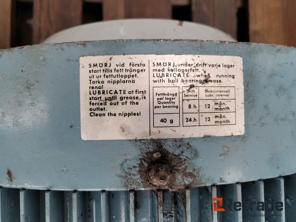 Elmotor ASEA M180L - Elektrisk system for Industrimaskine: billede 4 Elmotor ASEA M180L - Elektrisk system for Industrimaskine: billede 4