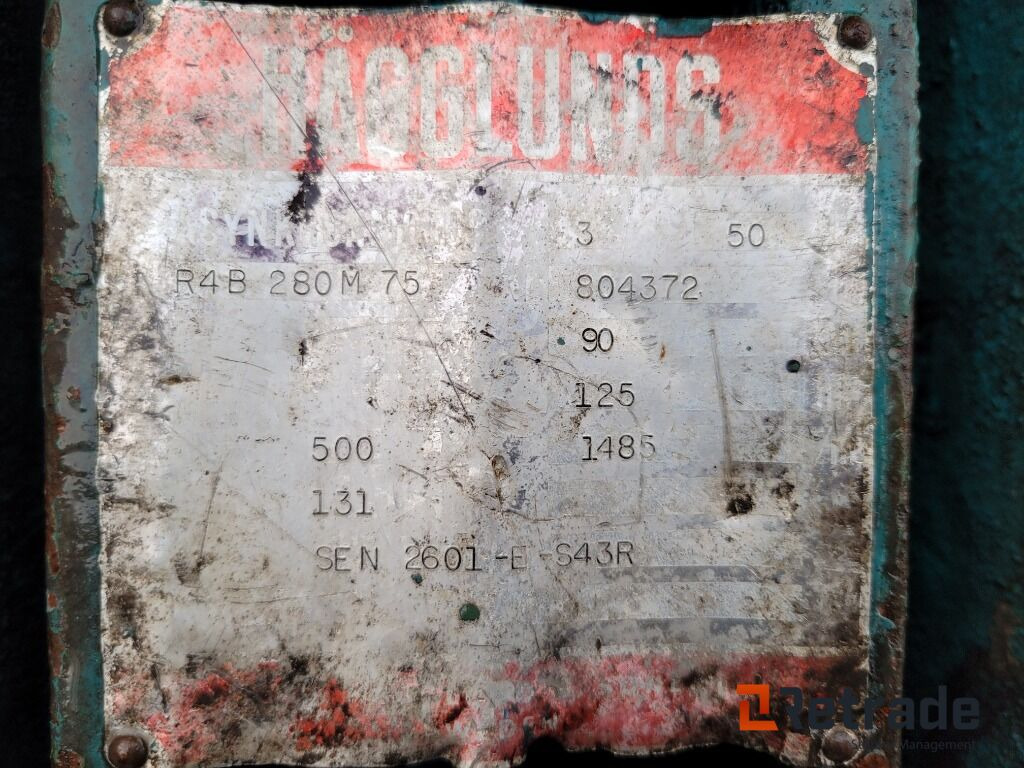 Elmotor Hägglunds - Elektrisk system for Industrimaskine: billede 5 Elmotor Hägglunds - Elektrisk system for Industrimaskine: billede 5