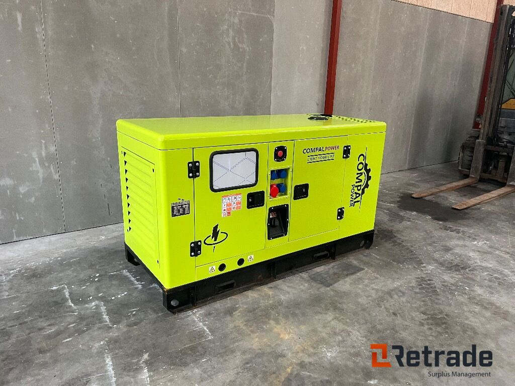 Generator Compal Power VG-R30 Generator - Entreprenørmaskin: billede 3 Generator Compal Power VG-R30 Generator - Entreprenørmaskin: billede 3
