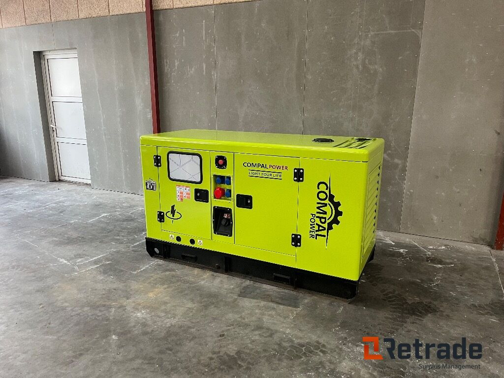 Generator Compal Power VG-R30 Generator - Entreprenørmaskin: billede 1 Generator Compal Power VG-R30 Generator - Entreprenørmaskin: billede 1