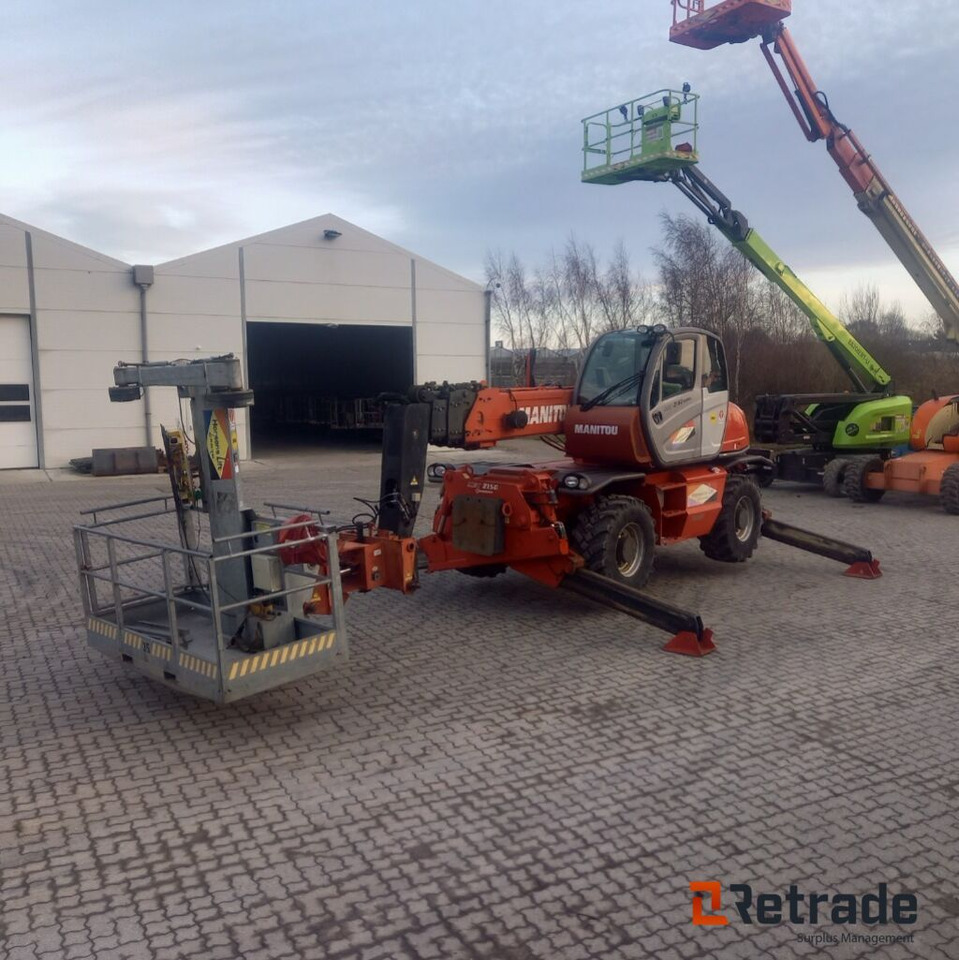 Manitou MRT 2150 Teleskoplæsser. - Entreprenørmaskin: billede 2 Manitou MRT 2150 Teleskoplæsser. - Entreprenørmaskin: billede 2