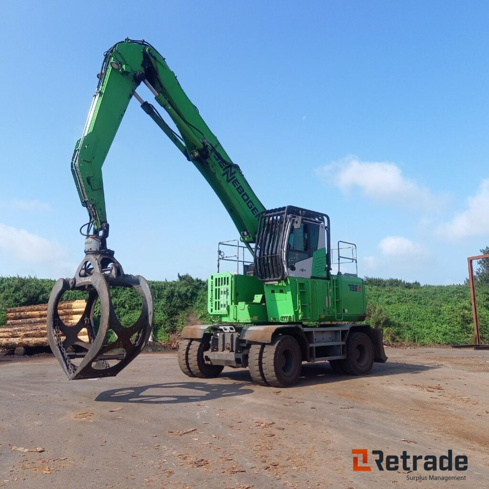 Sennebogen 735 E Hjullæsser. - Entreprenørmaskin: billede 1 Sennebogen 735 E Hjullæsser. - Entreprenørmaskin: billede 1