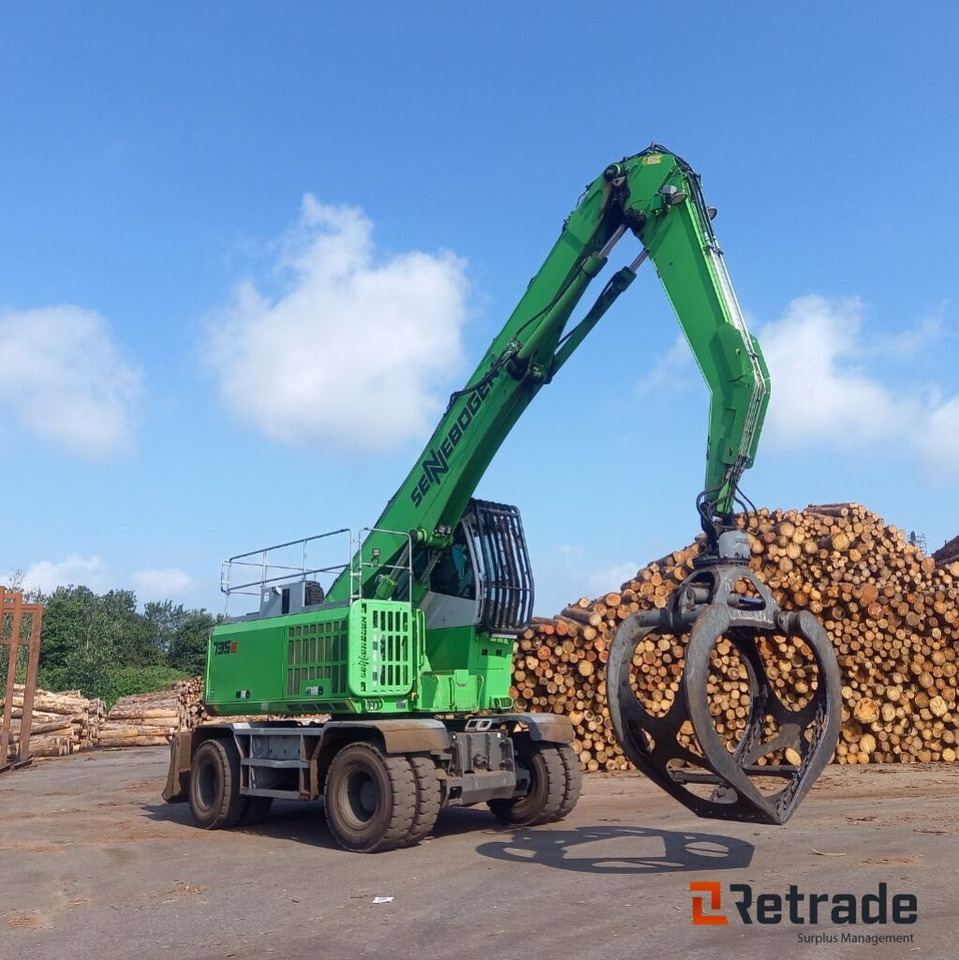 Sennebogen 735 E Hjullæsser. - Entreprenørmaskin: billede 5 Sennebogen 735 E Hjullæsser. - Entreprenørmaskin: billede 5