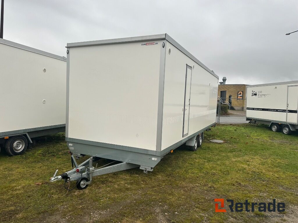 Eurowagon 2582-73 mandskabsvogn - Skur container, Anhænger: billede 4 Eurowagon 2582-73 mandskabsvogn - Skur container, Anhænger: billede 4