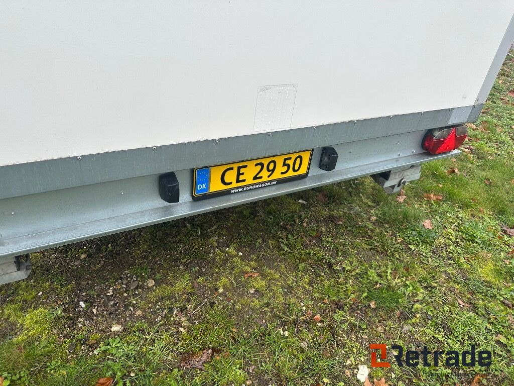 Eurowagon 2582-73 mandskabsvogn - Skur container, Anhænger: billede 2 Eurowagon 2582-73 mandskabsvogn - Skur container, Anhænger: billede 2