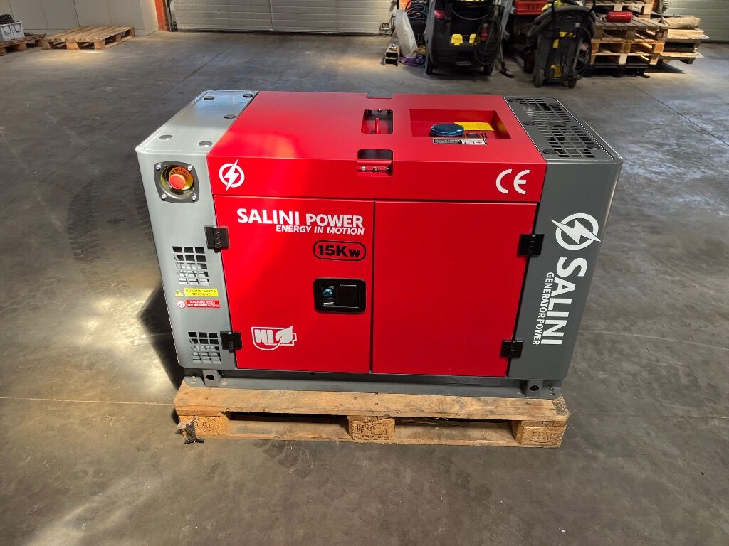 Generator SALINI Power VG R 15 VG R 15 15 KVA Diesel Generator - Strømgenerator: billede 1 Generator SALINI Power VG R 15 VG R 15 15 KVA Diesel Generator - Strømgenerator: billede 1