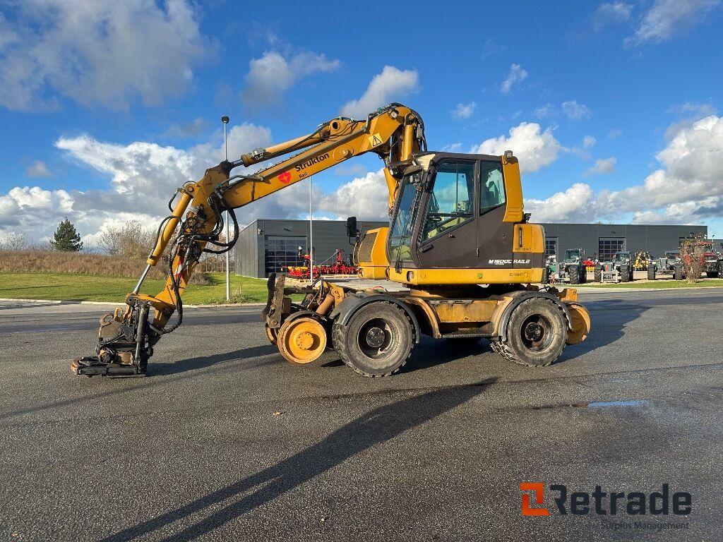 Hydrema M1600C - 2 Rail hjulgravemaskine - Hjulgravemaskine: billede 1 Hydrema M1600C - 2 Rail hjulgravemaskine - Hjulgravemaskine: billede 1