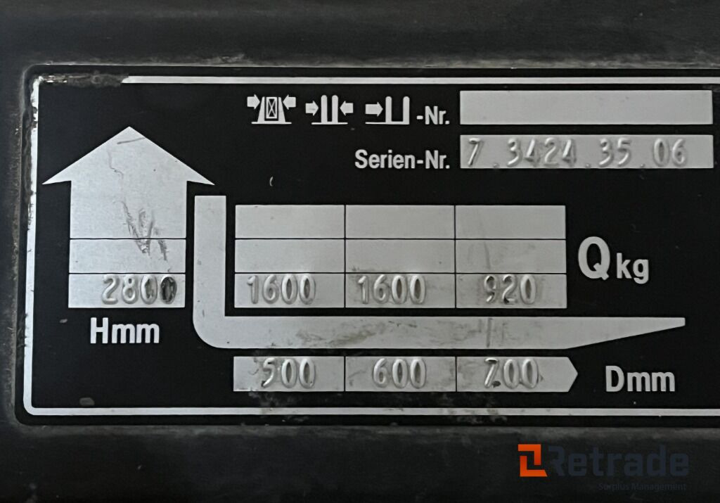 Jungheinrich pallestabler / Jungheinrich pallet stacker - Stabler: billede 3 Jungheinrich pallestabler / Jungheinrich pallet stacker - Stabler: billede 3
