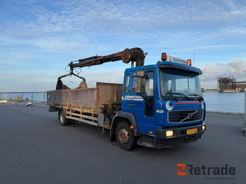 Kranbil VOLVO FL 612 - Lastbil med lad, Lastbil med kran: billede 3 Kranbil VOLVO FL 612 - Lastbil med lad, Lastbil med kran: billede 3