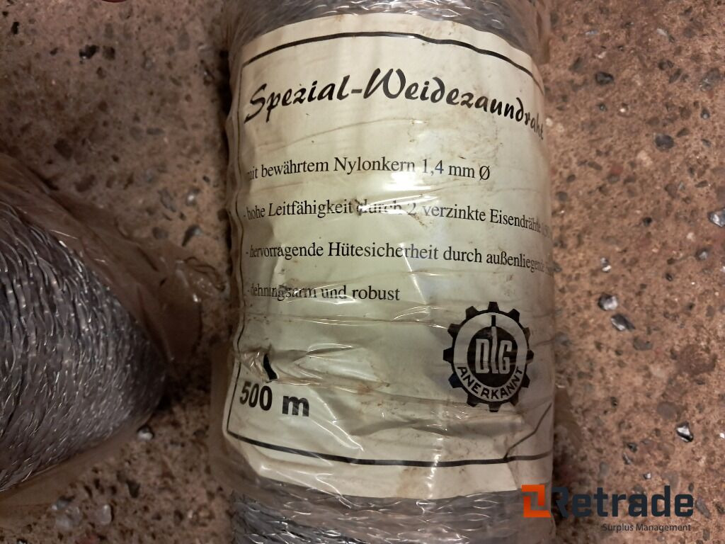 1000 m Elhegn med hegnsapparat fra Electric Shepherd ESB 125 - Landbrugsmaskine: billede 3 1000 m Elhegn med hegnsapparat fra Electric Shepherd ESB 125 - Landbrugsmaskine: billede 3