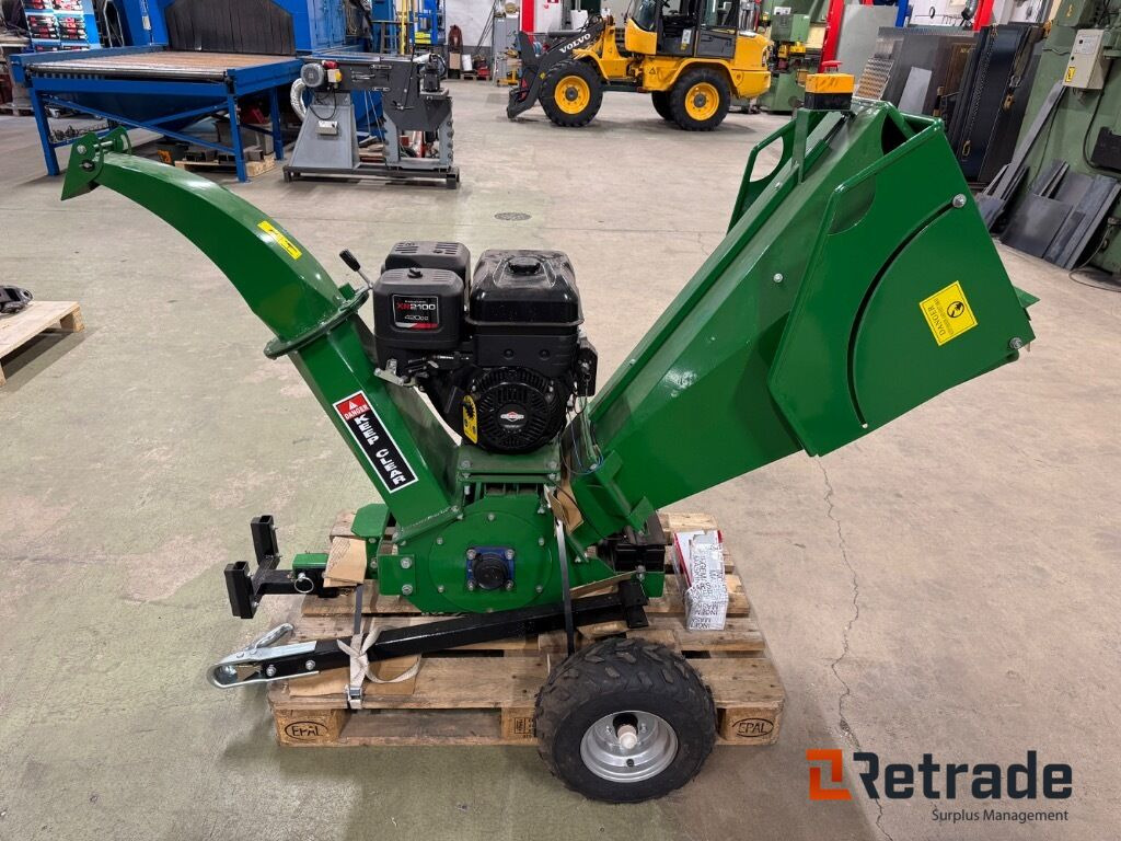 Flishugg Wood Cipper GS15E bogserbar - Landbrugsmaskine: billede 1 Flishugg Wood Cipper GS15E bogserbar - Landbrugsmaskine: billede 1