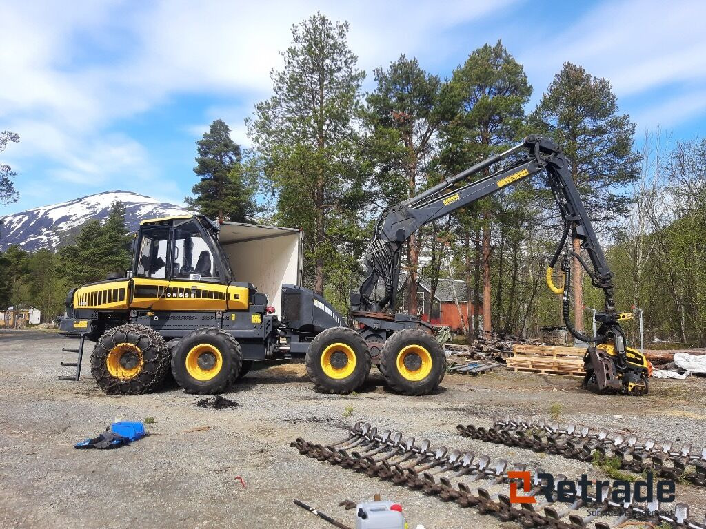 Hogstmaskin Ponsse Ergo 8w m/ H6 hogstaggregat, belter og kjettinger - Landbrugsmaskine: billede 5 Hogstmaskin Ponsse Ergo 8w m/ H6 hogstaggregat, belter og kjettinger - Landbrugsmaskine: billede 5