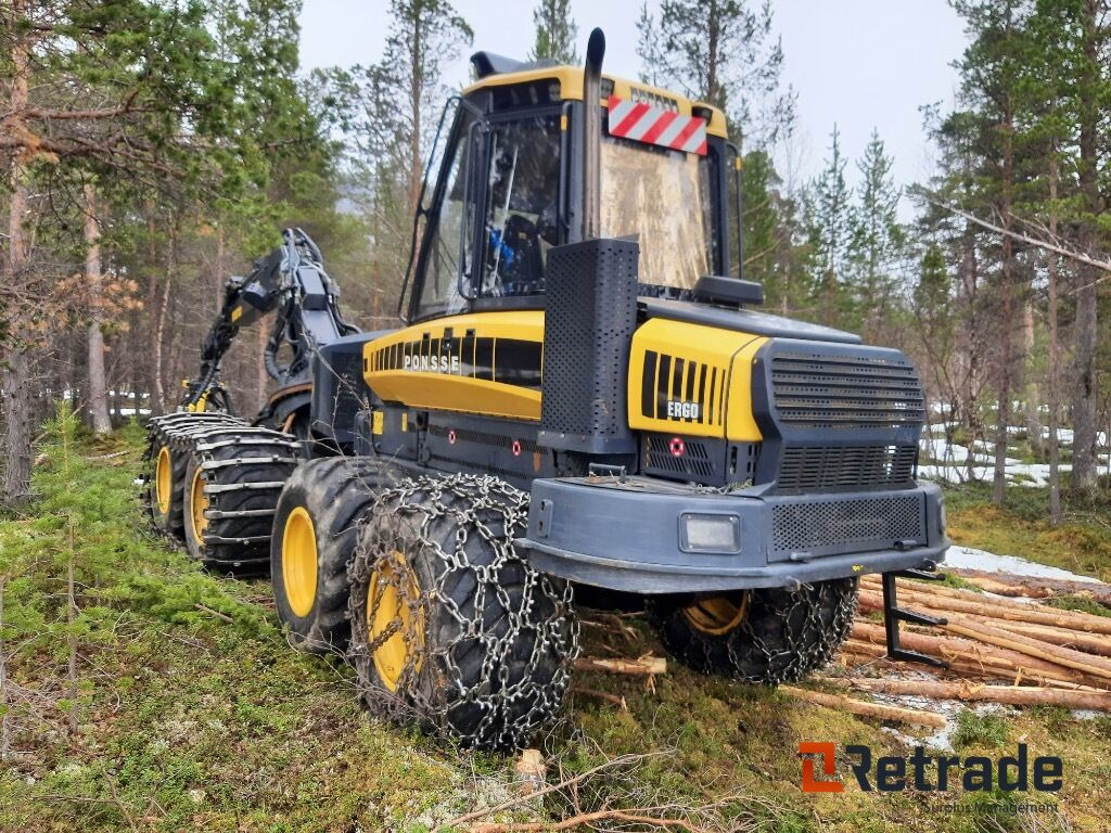 Hogstmaskin Ponsse Ergo 8w m/ H6 hogstaggregat, belter og kjettinger - Landbrugsmaskine: billede 1 Hogstmaskin Ponsse Ergo 8w m/ H6 hogstaggregat, belter og kjettinger - Landbrugsmaskine: billede 1