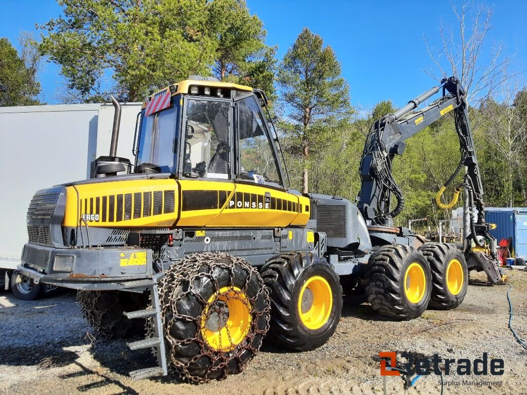 Hogstmaskin Ponsse Ergo 8w m/ H6 hogstaggregat, belter og kjettinger - Landbrugsmaskine: billede 3 Hogstmaskin Ponsse Ergo 8w m/ H6 hogstaggregat, belter og kjettinger - Landbrugsmaskine: billede 3