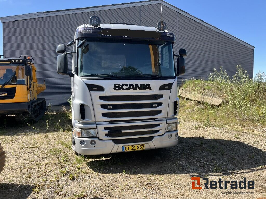 Lastbil SCANIA 8X4 Maskintransporter med Hydrauliske slidsker - Biltransportør lastbil: billede 2 Lastbil SCANIA 8X4 Maskintransporter med Hydrauliske slidsker - Biltransportør lastbil: billede 2
