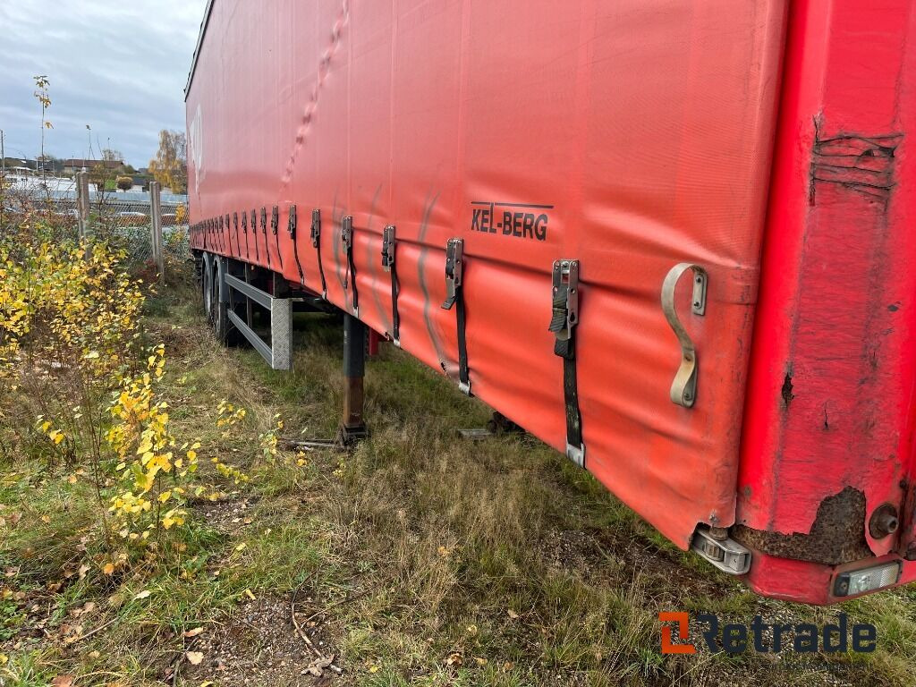 Gardintrailer Lastbiltrailer KELBERG D500V- 7100  lukket trailer.: billede 10