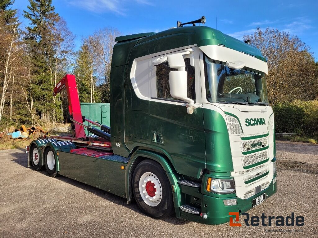 Lastväxlare SCANIA R580 V8 Next Gen LB6X2*4 Euro 6 - Lastbil kroghejs, Lastbil med kran: billede 3 Lastväxlare SCANIA R580 V8 Next Gen LB6X2*4 Euro 6 - Lastbil kroghejs, Lastbil med kran: billede 3