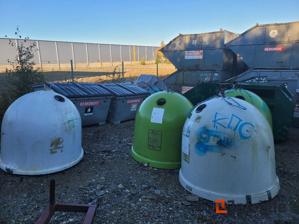 4 st behållare containers för glas , typ iglo - Øvrig maskin: billede 2 4 st behållare containers för glas , typ iglo - Øvrig maskin: billede 2