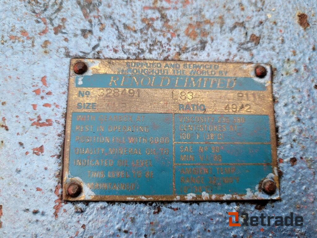 Vinkelväxel Renold Limited - Øvrig maskin: billede 4 Vinkelväxel Renold Limited - Øvrig maskin: billede 4