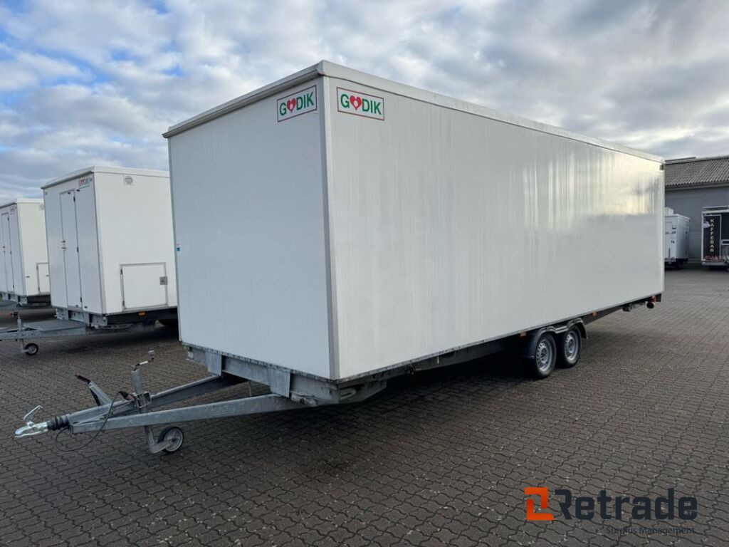 Scanvogn 7300-2000 ( A0025174) - Skur container, Anhænger: billede 1 Scanvogn 7300-2000 ( A0025174) - Skur container, Anhænger: billede 1