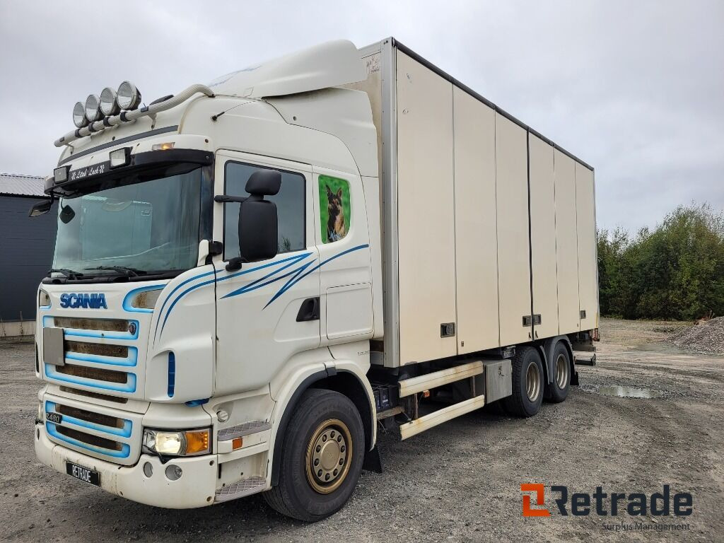 Skåpbil SCANIA R480LB6X2MNB - Lastbil varevogn: billede 1 Skåpbil SCANIA R480LB6X2MNB - Lastbil varevogn: billede 1