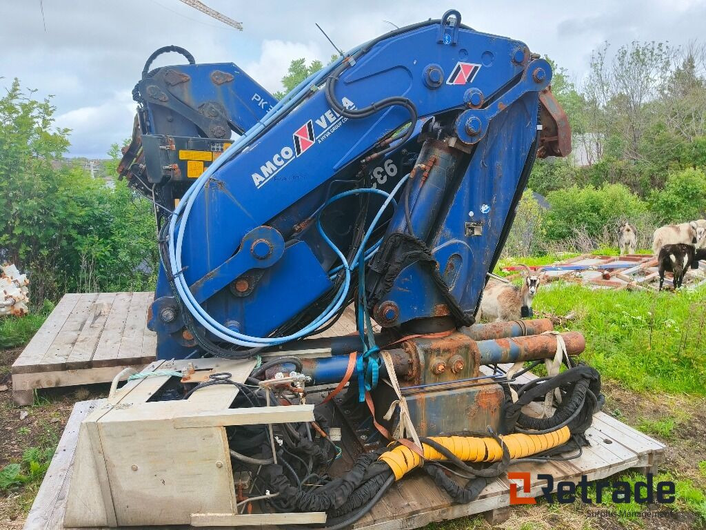 Stykkgodskran, AMCO VEBA V933F 5S, 21m - Lastbilkran: billede 1 Stykkgodskran, AMCO VEBA V933F 5S, 21m - Lastbilkran: billede 1